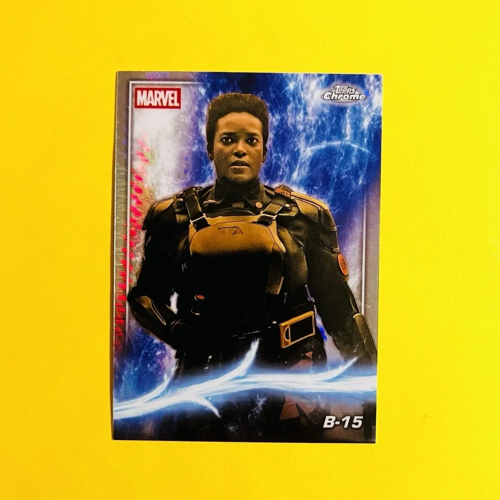 2025 Topps Chrome Marvel B-15 Prism‎ Refractor #107 Phase Four